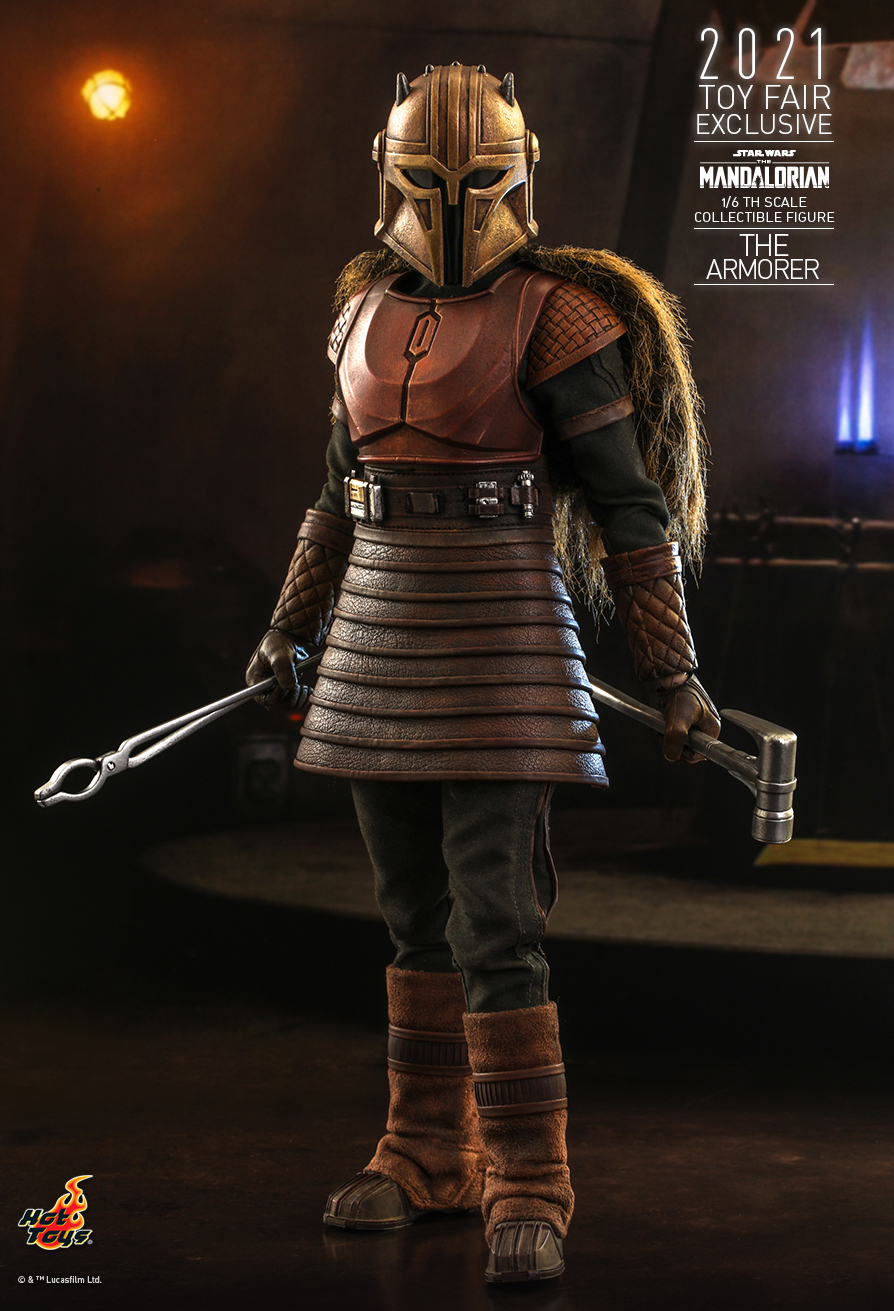 Hot Toys Star Wars Mandalorian The Armorer Sixth Scale Figure TMS044